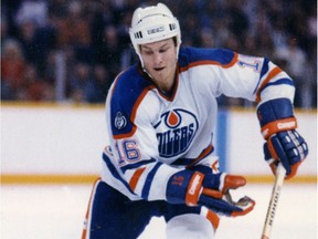 Pat Hughes won two Stanley Cups with the Edmonton Oilers and one before than in Montreal. And he scored five goals in one game on the Calgary Flames in February 1984.