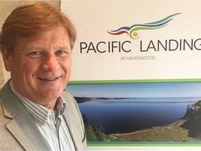 Randy Royer is the Calgary developer behind Pacific Landing on Vancouver Island.