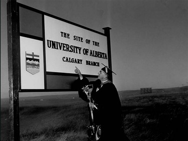 On November 1, 1958 ground was broken on the site of the new University of Alberta campus in Calgary (UAC).