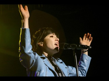 Carly Rae Jepsen performs at the Scotiabank Saddledome in Calgary, Ab., on Friday May 13, 2016. Mike Drew/Postmedia