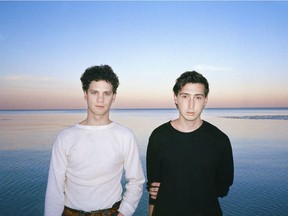 American indie rock act Whitney, featuring the songwriting duo of Max Kakacek, left, and Julien Ehrlich are set to break big with their debut Light Upon the Lake.