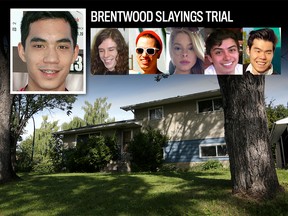 Brentwood slayings trial montage