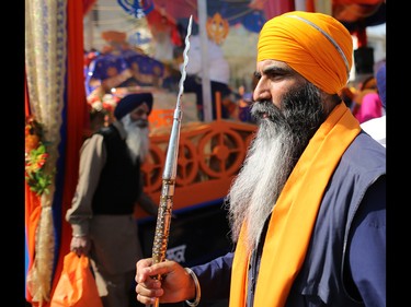 Thousands of Calgarians take part in the Nagar Kirtan parade in Martindale on Saturday, May 14, 2016. The Nagar Kirtan is a Sikh tradition in which the procession sings hymns and hands out food as they walk through the community.