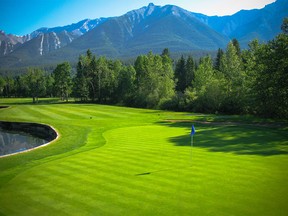 Canmore Golf & Curling Club.