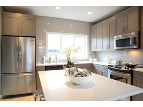 The kitchen in the Indigo by Cardel Homes in Walden.