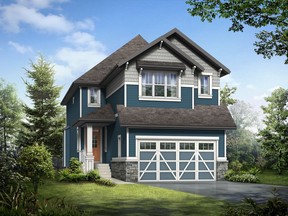 courtesy Homes by Avi 
An artist's rendering of the Hawthorne by Homes by Avi now offered in Tesoro in Tuscany.