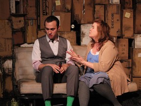 David Sklar and Wendy Froberg in The Only Good Boy.