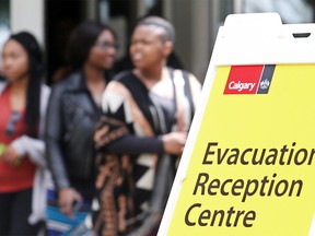 Evacuees from northern Alberta come and go from the Evacuation Centre at University of Calgary on Monday, May 9, 2016.