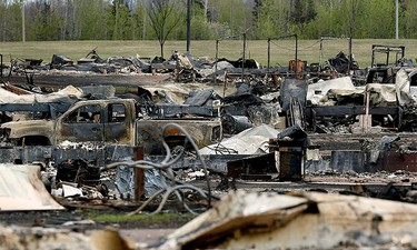 Beacon Hill neighborhood in Fort McMurray on May 9, 2016.