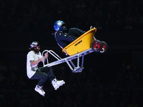 Nitro Circus is at the Stampede Grandstand Saturday. Gardening will never be the same again.