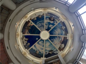 Marianna Gartner's dome artwork in the ATB building will live on.