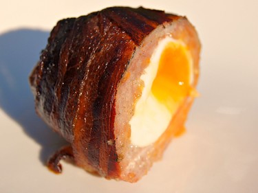 Bacon-wrapped Scotch egg