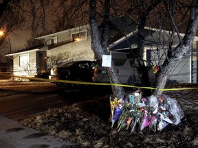 APRIL 17, 2014  --   The house on Butler Crescent NW in Brentwood where five students were slain.