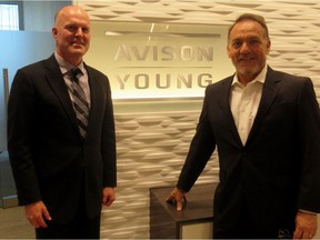 Todd Throndson and Tod Hughes of Avison Young.