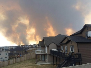 Fort McMurray fire, May, 3, 2016. Courtesy Ramesh Vora.