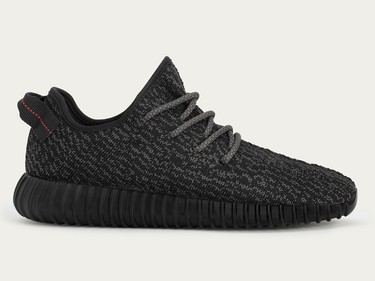 Pirate Black Yeezy 
Boost 350: The hottest shoes out there right now. Sneaker Swap attendees who buy tickets in advance are entered to win a pair. The popularity of the Kanye West shoe is off the charts because there aren’t many of them, Phung says. “There’s a lot of hype around it.”