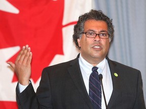 Mayor Naheed Nenshi gives his annual state of the city speech to the Calgary Rotary Club Tuesday June 21, 2016 at the Fairmont Palliser.