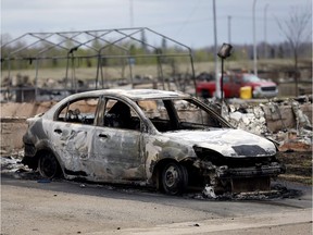 Beacon Hill neighborhood in Fort McMurray on May 9, 2016.