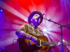 Dallas Green, pictured in this file photo, performed on Saturday night at the Saddledome with his band City and Colour.