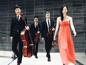 The Rolston String Quartet, who will perform at the Banff International String Quartet Festival in September.