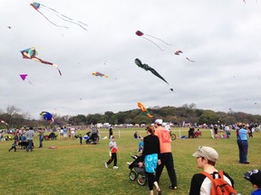 Austin's kite festival contributes to the city's outdoor culture.