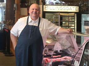 Billingsgate Fish Market owner Bryan Fallwell at the company's Macleod Trail location.    CALGARY HERALD MERLIN ARCHIVE