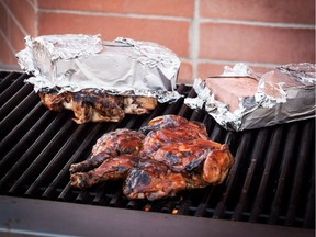 Butterflied Brick Chicken.