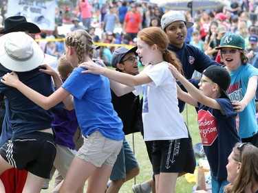 Over 7000 Calgary AMA School Safety Patrollers enjoyed a fun-filled day appreciation day at Heritage Park on Thursday June 9, 2016. Patrollers have been keeping kids safe in crosswalks for 79 years since 1937.
