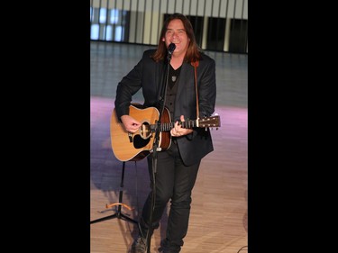 Alan Doyle performs during the ceremonial opening of Studio Bell, home of the National Music Centre in Calgary on Wednesday June 29, 2016. The Centre opens to the public on Canada Day.