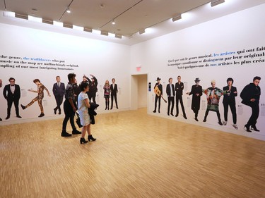 Guests get a look at Studio Bell, home the National Music Centre in Calgary before a grand opening celebration on Wednesday June 29, 2016.