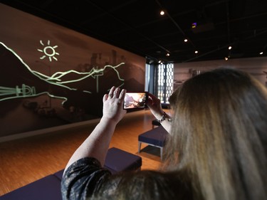 Guests get a look at Studio Bell, home the National Music Centre in Calgary before a grand opening celebration on Wednesday June 29, 2016.