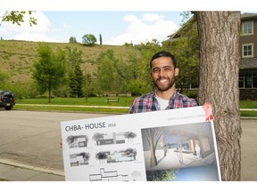 Dayron Ramirez Corbo,  this year's SAIT student housing design winner.