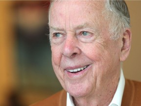 U.S. oilman and financier T. Boone Pickens.