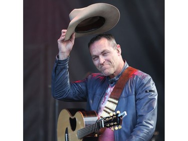 George Canyon takes the stage at Joe Colborne's Forces Benefit Thursday evening June 23, 2016 at the Military Museums.