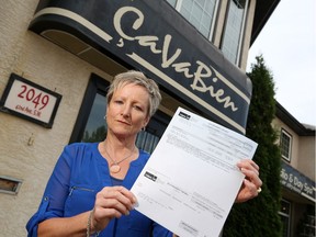Adele Stevens says her business CaVaBein Studio and Day Spa in Altadore has been hit with major property tax increases over the past two years. Stevens was photographed on Tuesday, June 7, 2016.