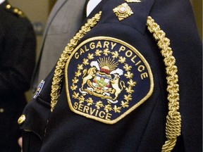 Calgary Police Service patch. File photo