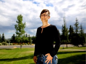 Charlotte Kessler, pictured outside the Tom Baker Cancer on Wednesday, June 22, 2016.