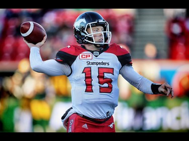 Calgary Stampeders Andrew Buckley against the Edmonton Eskimos in CFL football in Calgary, Alta. on Saturday June 11, 2016. Al Charest/Calgary Sun/Postmedia Network