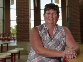 Deana Helton, principal of Bishop McNally High School.