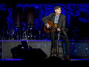 James Taylor performs at the Scotiabank Saddledome in Calgary, Alta., on Wednesday, June 8, 2016. Lyle Aspinall/Postmedia Network