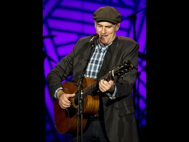 James Taylor performs at the Scotiabank Saddledome in Calgary, Alta., on Wednesday, June 8, 2016. Lyle Aspinall/Postmedia Network