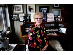 Lorraine Horlick, pictured at her home on Wednesday June 22, 2016, works as a live-in caregiver for six women in Calgary, Alta. Leah Hennel/Postmedia