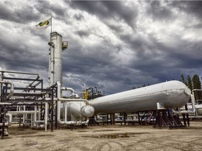 Seven Generations Energy's Karr facility at the Kakwa River Project, 100 km south of Grande Prairie.