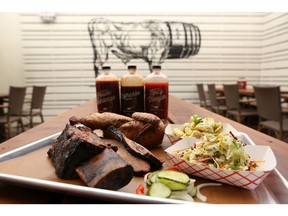 A meat platter at Hayden Block in Calgary, Alta., on Thursday June 16, 2016. Leah Hennel/Postmedia