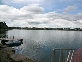 Residents of Auburn Bay enjoy the lake lifestyle.