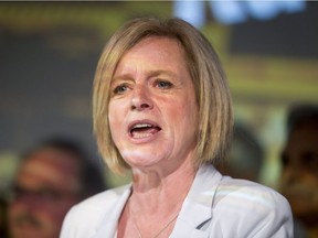 Alberta Premier Rachel Notley.