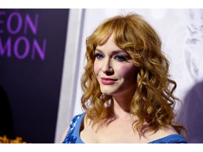 Actress Christina Hendricks is currently in Calgary shooting Tin Star.