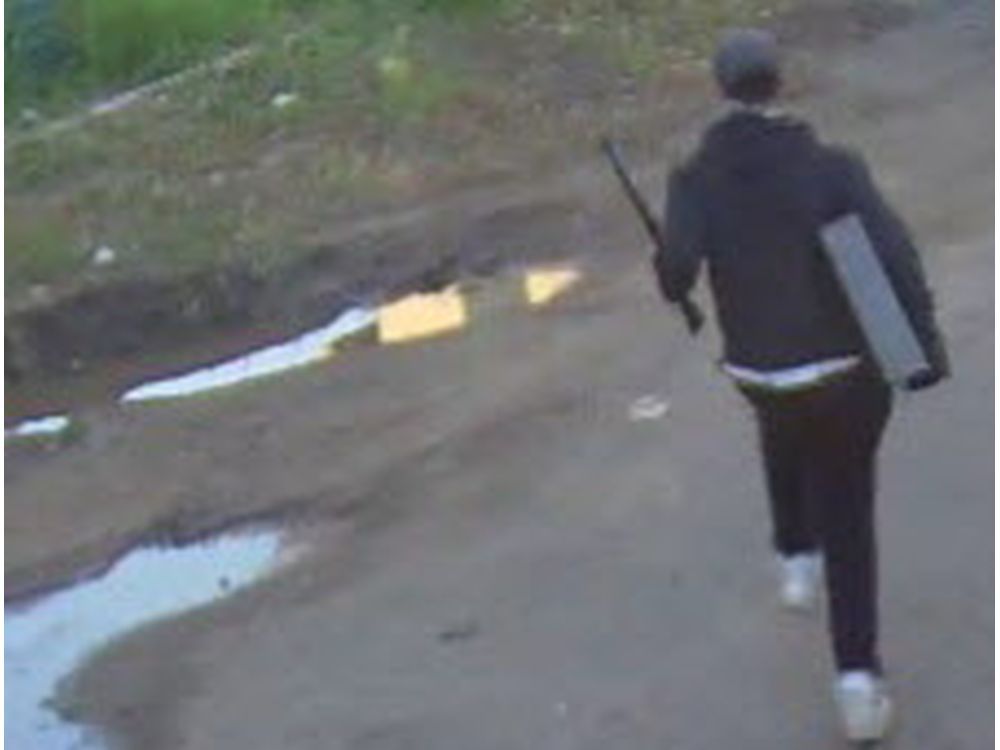 Police Release Surveillance Photos Of Man Who Shot Long Barrel Gun During Red Deer Robbery 6332