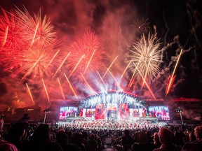 The Calgary Stampede Grandstand Show.