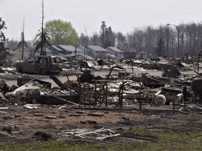 Research suggests those going through stress from events like Fort McMurray's fire should seek help.